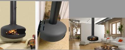 cheminée design